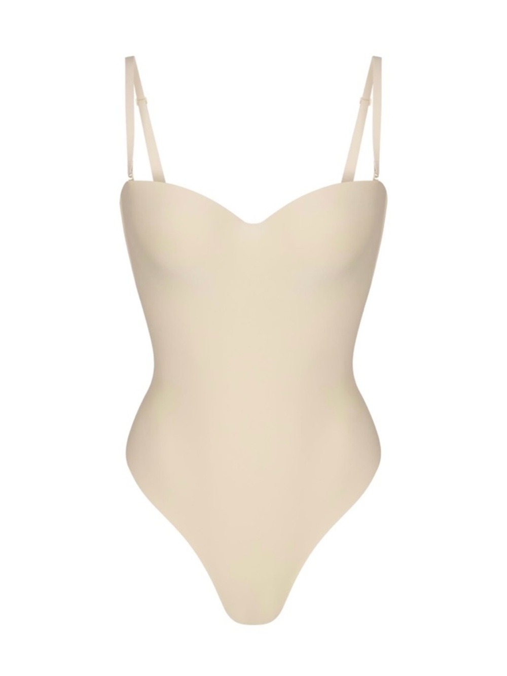 Skims Underwire thong bodysuit sand